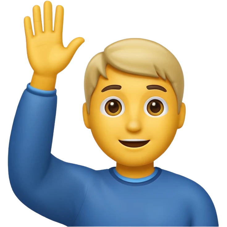 animated emoji waving man apple style emoji
