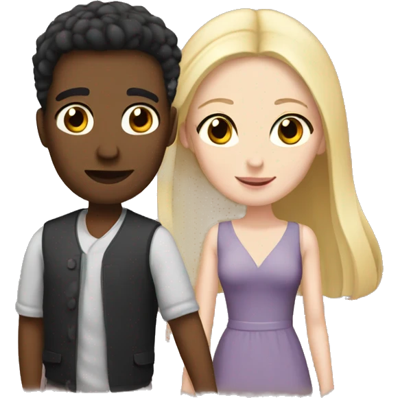 Pale date night emoji