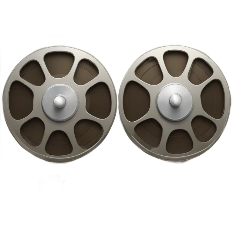 vintage tape machine reel to reel emoji