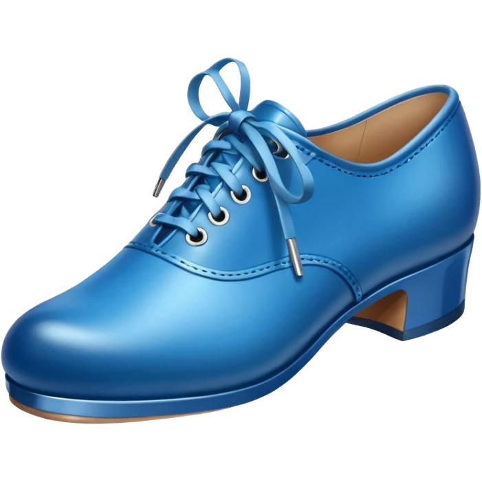 blue tap shoes emoji