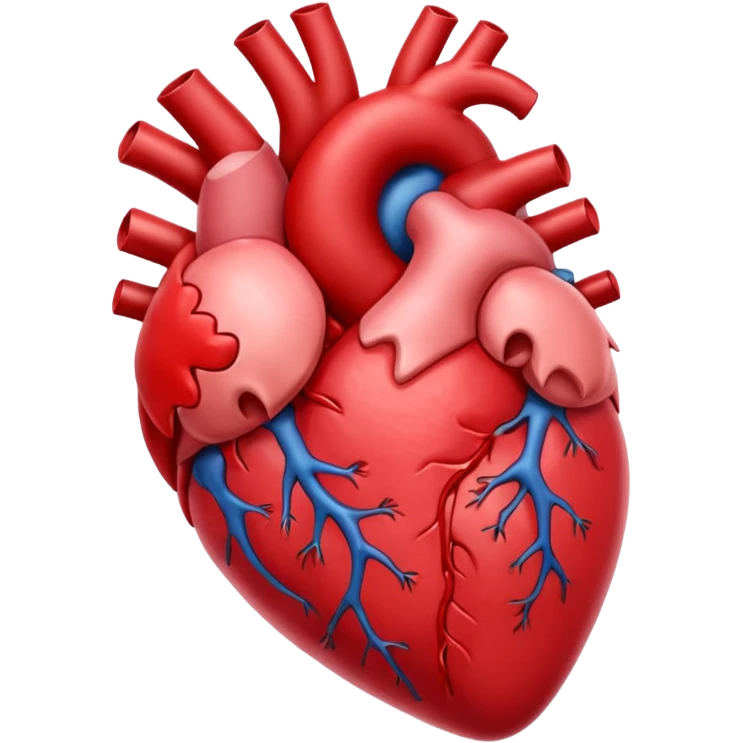 Create an emoji that vomits an avalanche of anatomical hearts🤮🫀 emoji