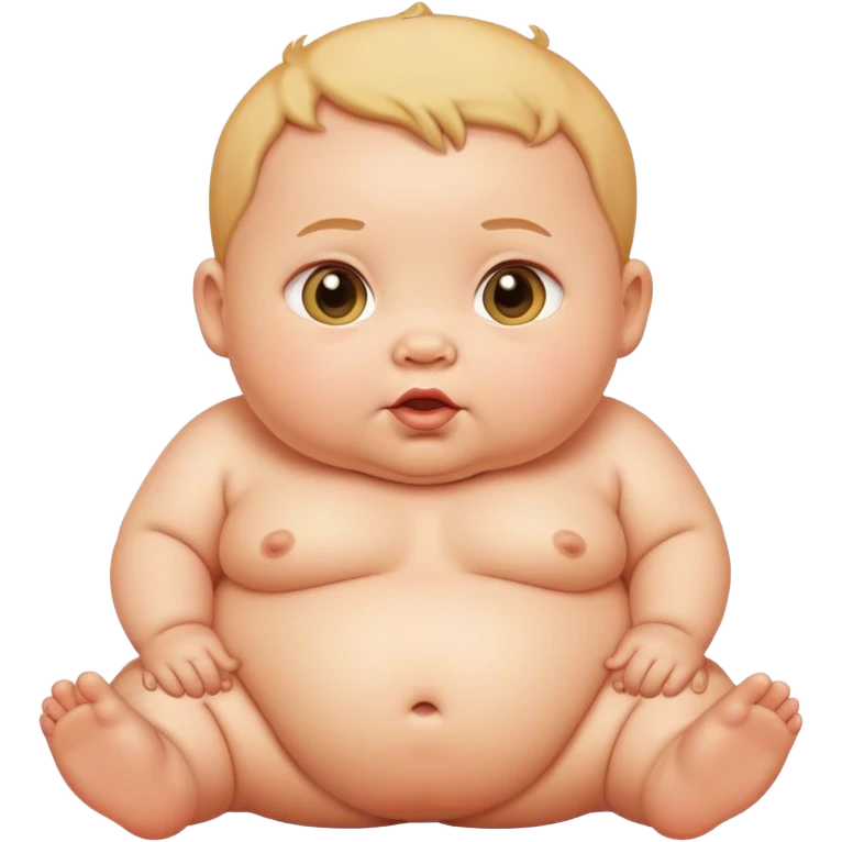 Fat baby emoji