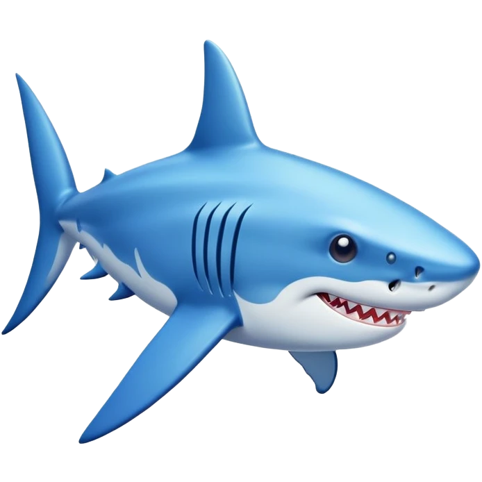 tiburon con teniz azules  emoji