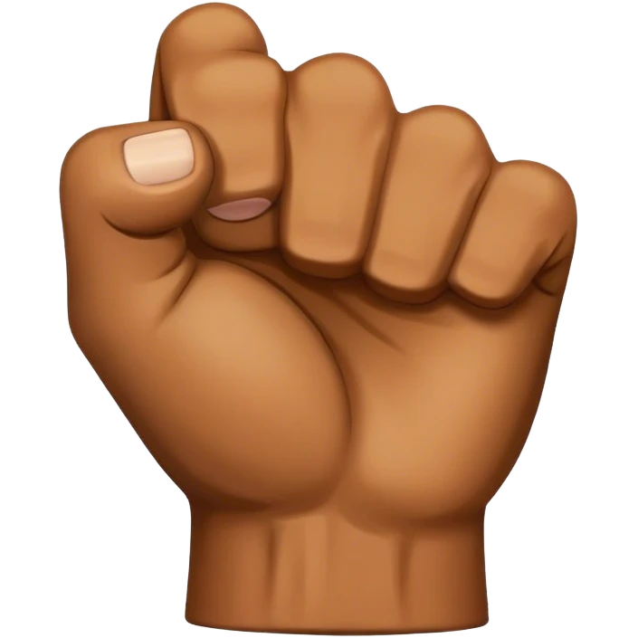  fist front view emoji