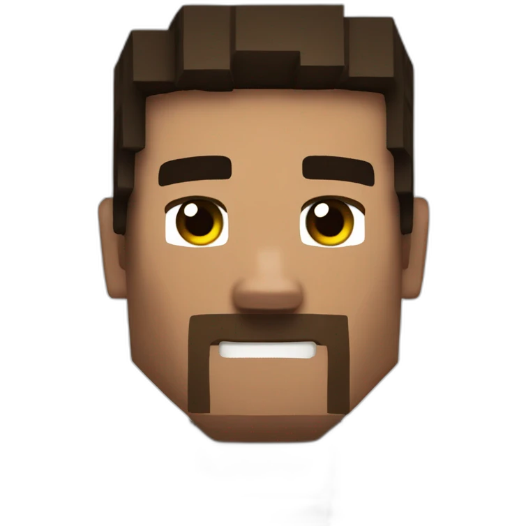 Steve minecraft emoji