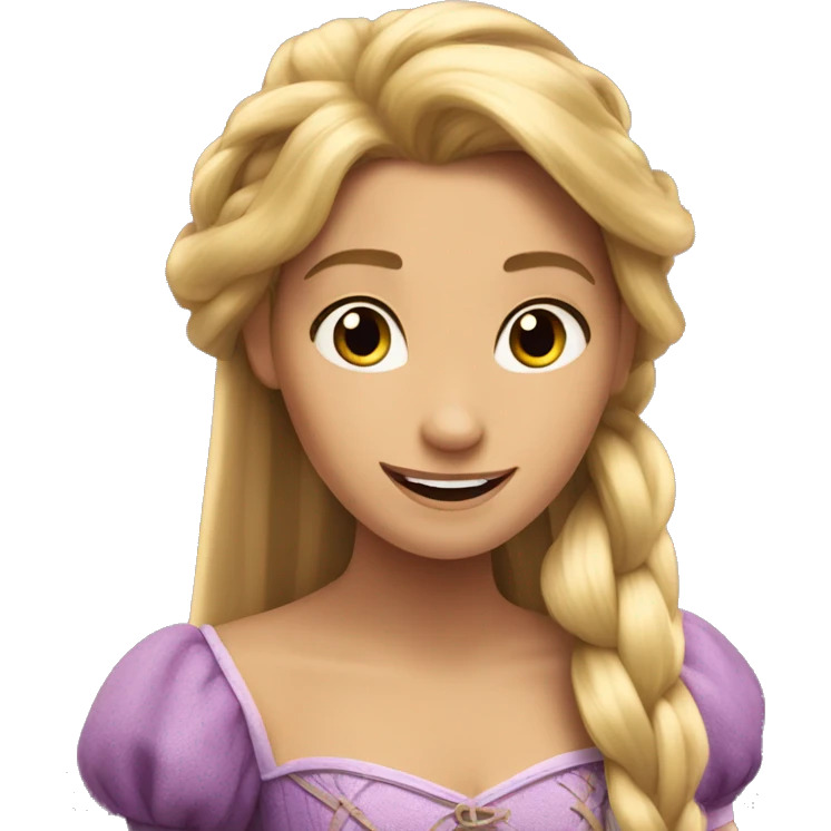 rapunzel emoji