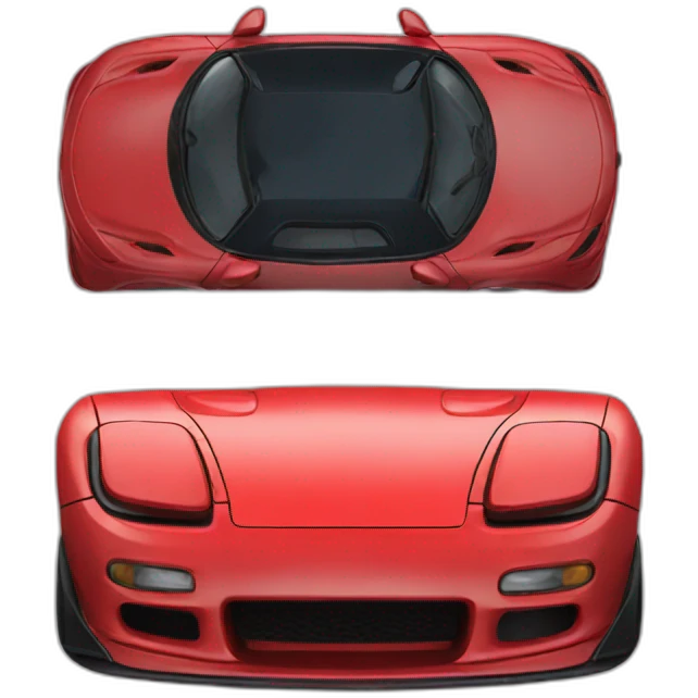 red rx7 fd emoji