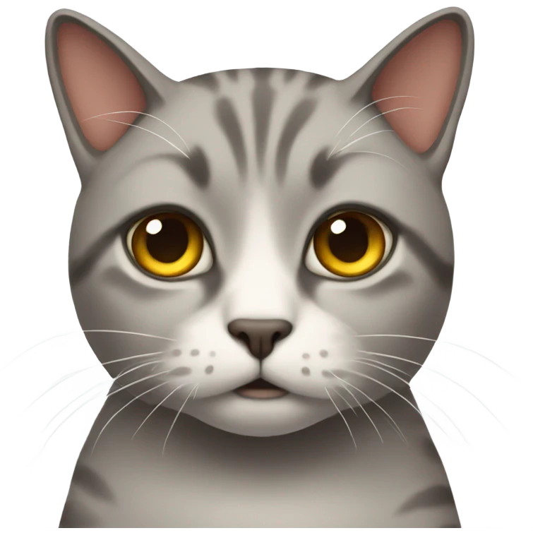 Cat worried  emoji