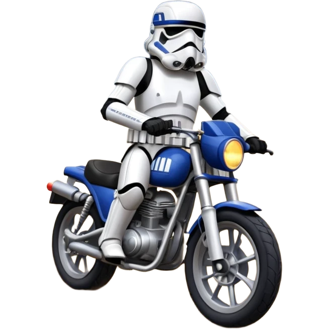 Star Wars storm trooper evil darkly night blue Dirty and dented Local Motors Rally Fighter off road race car hot rod meets 2013 Toyota 86 trophy truck-style basher flying on a dusty road (silver wheels) emoji
