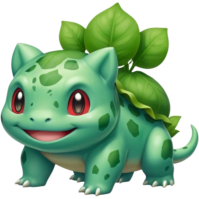 Bulbasaur (full body) emoji