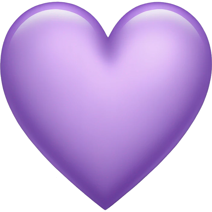 light purple heart emoji