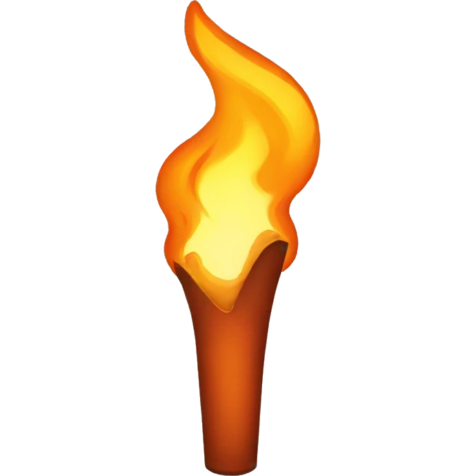 Fire torch emoji