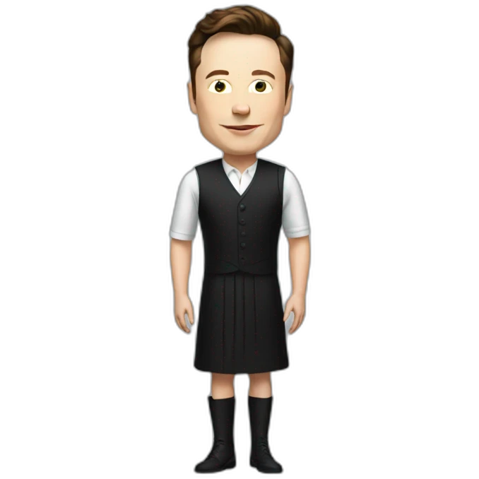 elon musk in dress emoji