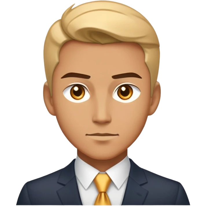Napoleon Hill → a sharp-suited, focused man with a thoughtful gaze, a small determined smile, and an aura of golden determination — the living symbol of ambition, discipline, and the power of the mind to shape destiny. emoji