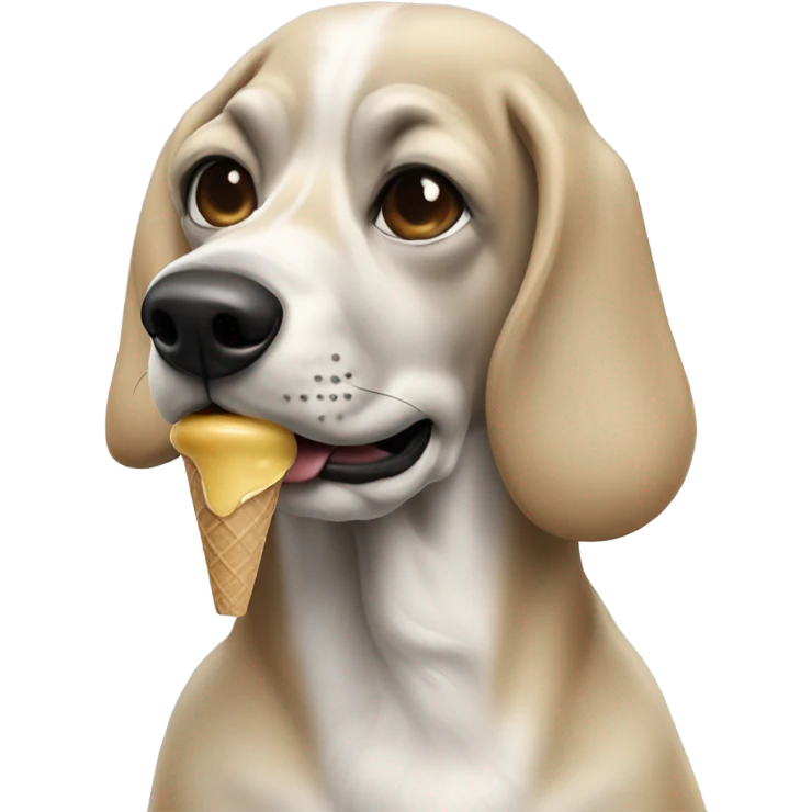 Snoop dog eating ice cream  emoji