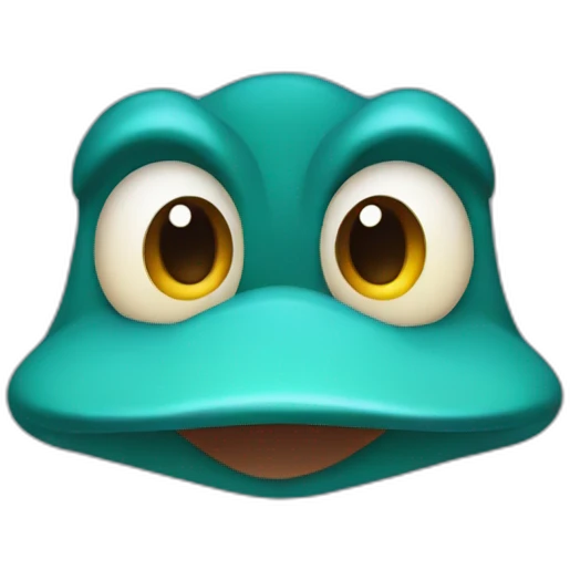 Perry the platypus emoji