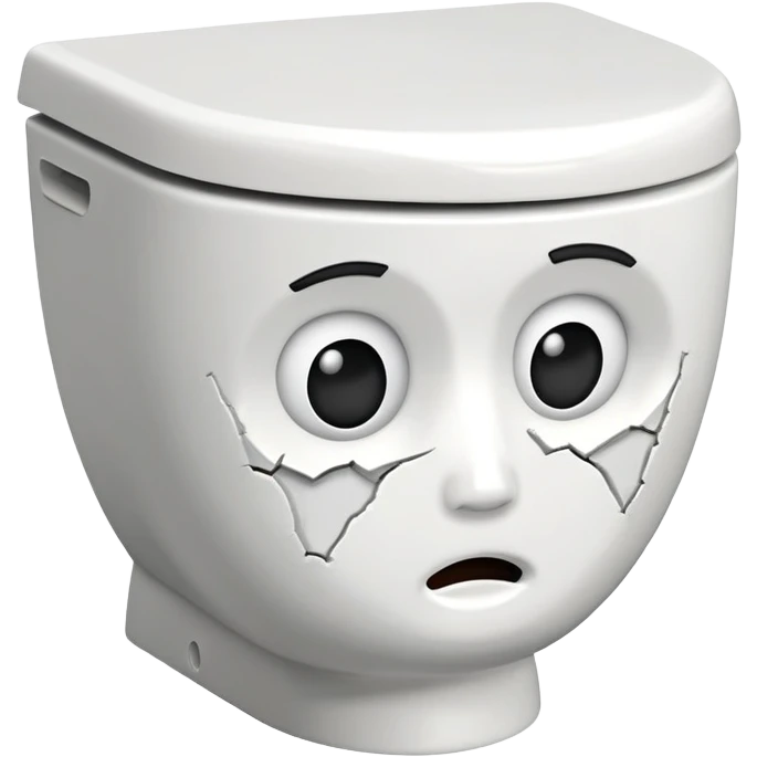 Skibidi Toilet with a face emoji