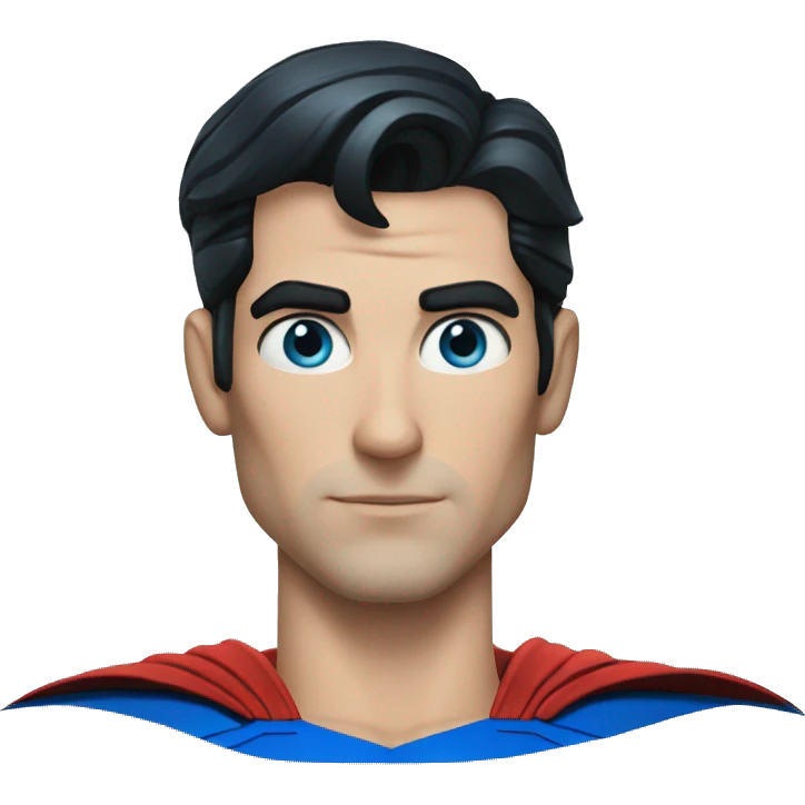 Blue eye Superman emoji