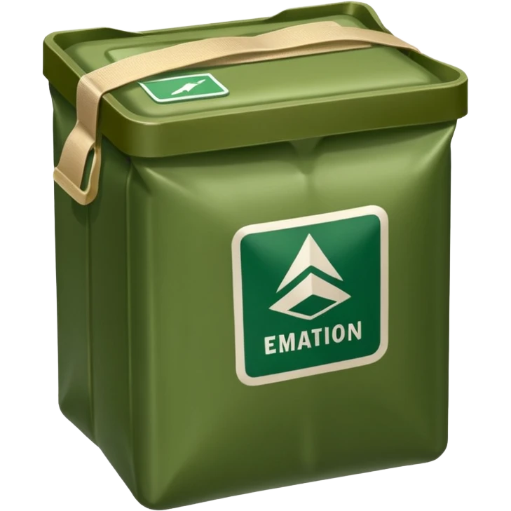 military daily dry rations green color emoji