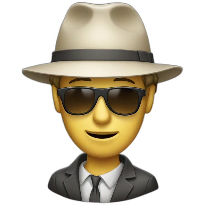 BLIND MONEY MAN emoji
