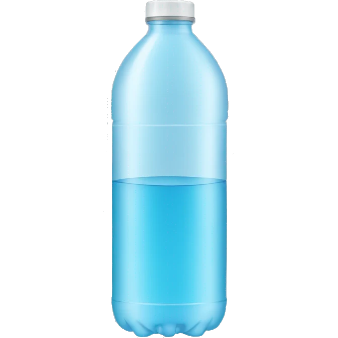 Water bottle emoji