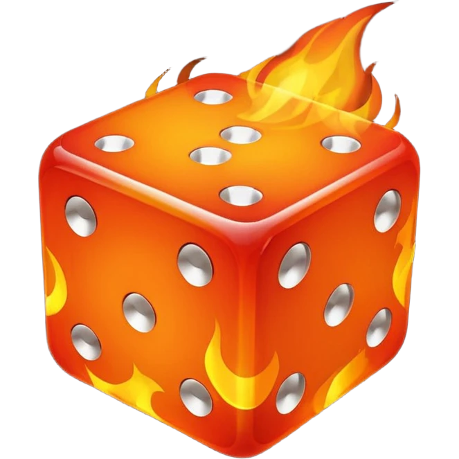 fire dice emoji