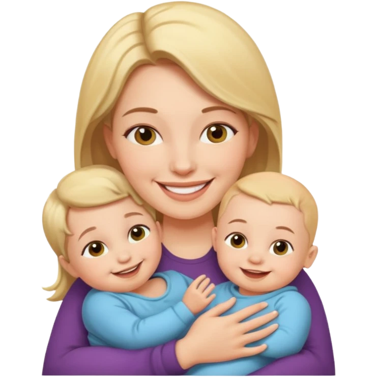 single mother with a baby emoji