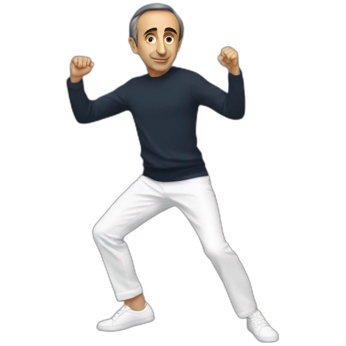 Eric Zemmour qui danse emoji