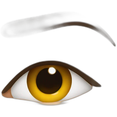 Sole Eyebrow emoji