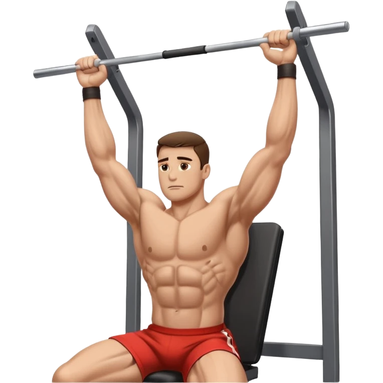 lat pull down exercise emoji