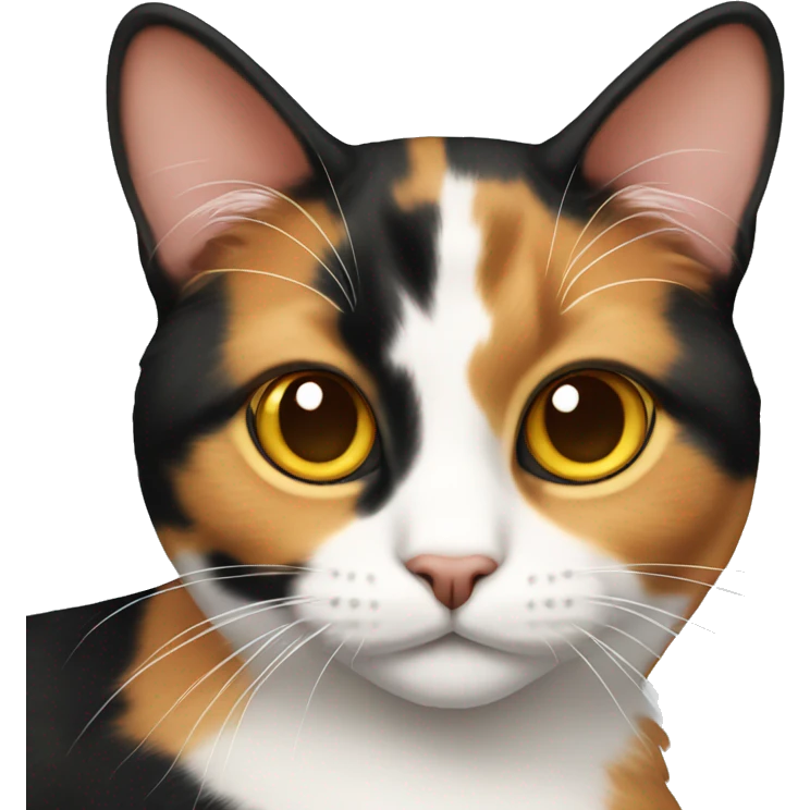 Calico cat emoji