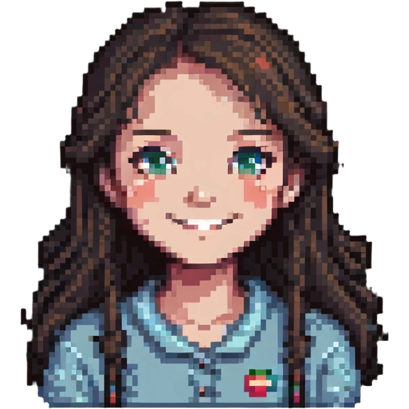 smiling girl emoji