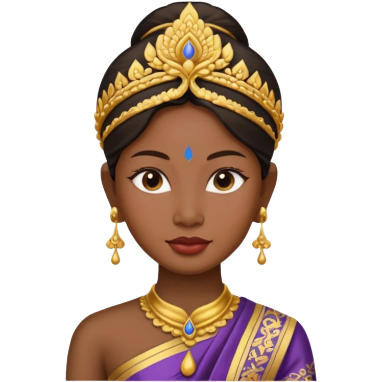 The emote is meant to depict a Thai woman in the classic attire of her country. emoji