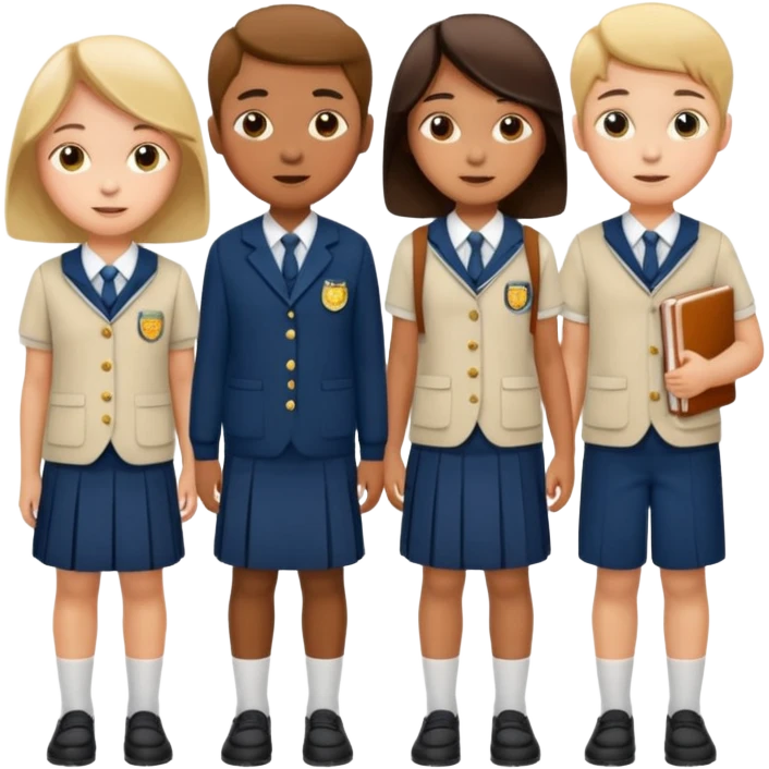 School uniforms emoji