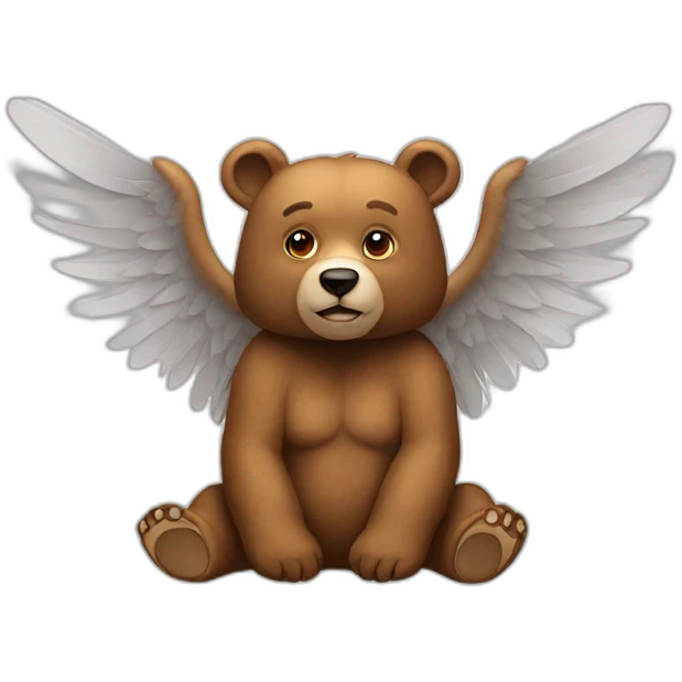 bear-with-wings emoji