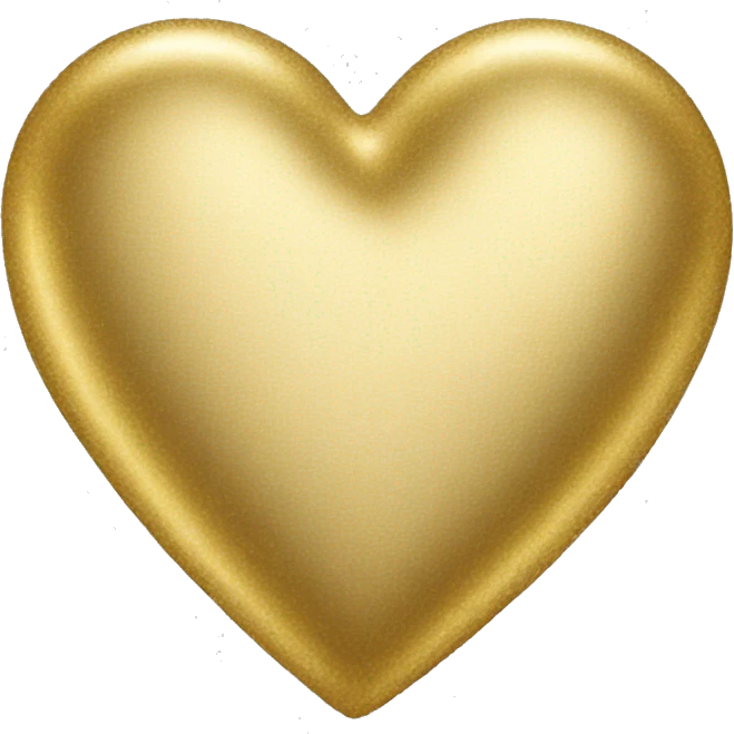 heart gold emoji