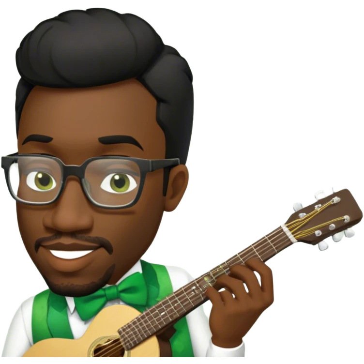 Leprechaun Guitarist emoji