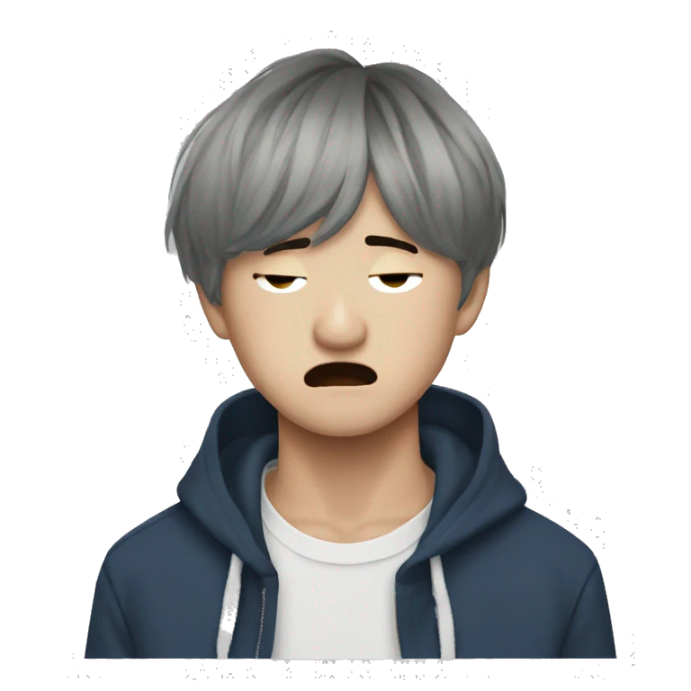 Kim taehyung crying  emoji