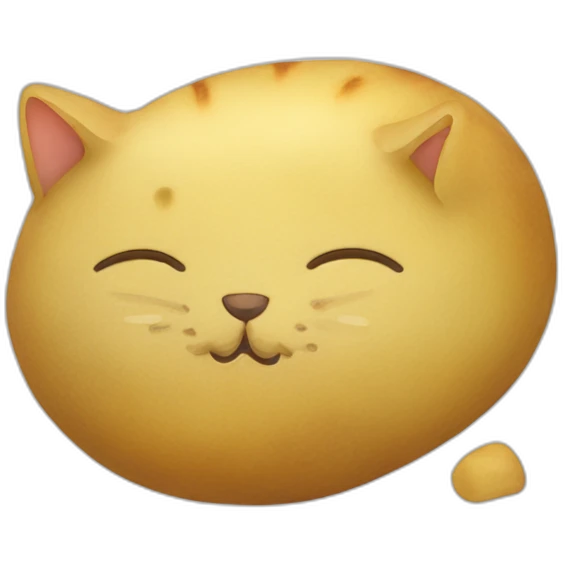 cat-eat-potato emoji