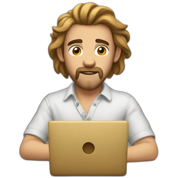 León editando videos  emoji