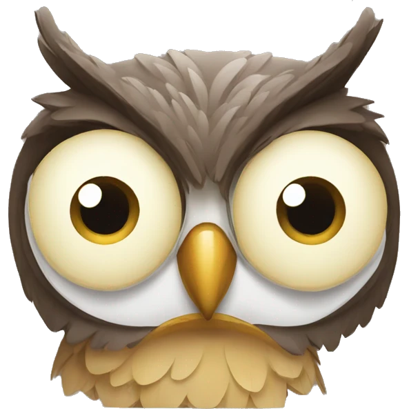 hungry night owl emoji