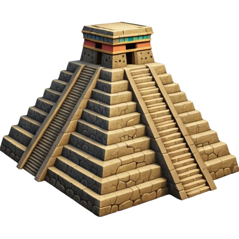 A Teotihuacan pyramid. emoji
