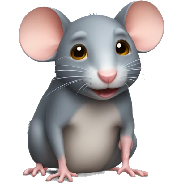 Rat with ª ding ding emoji