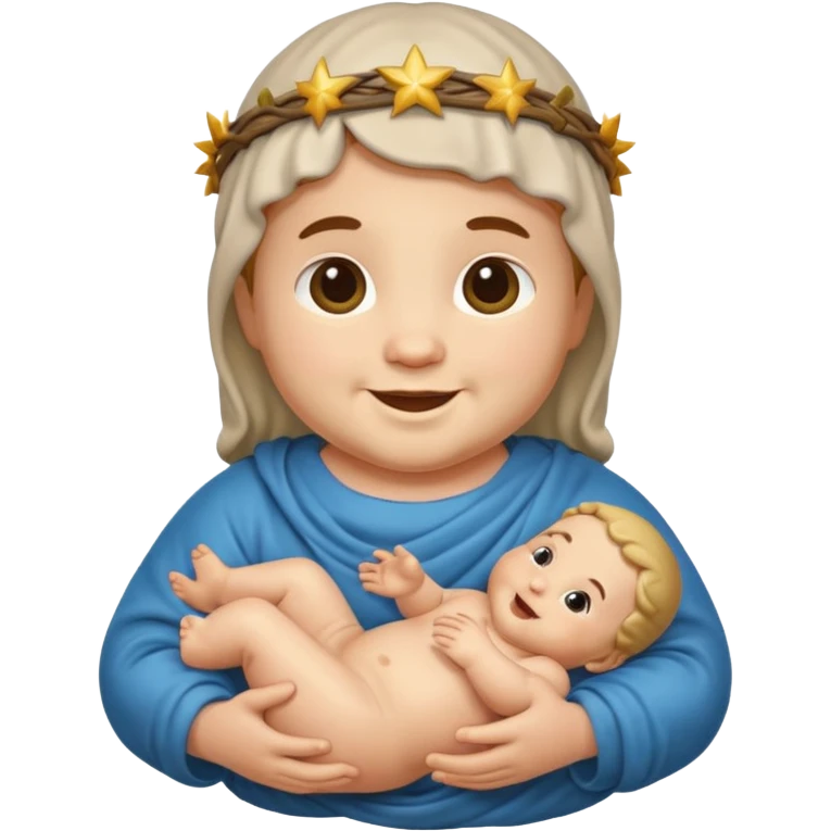 jesus as a baby emoji