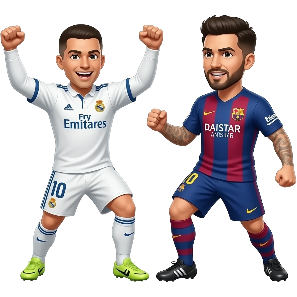 Emoji Del Real Madrid matando al barsa emoji