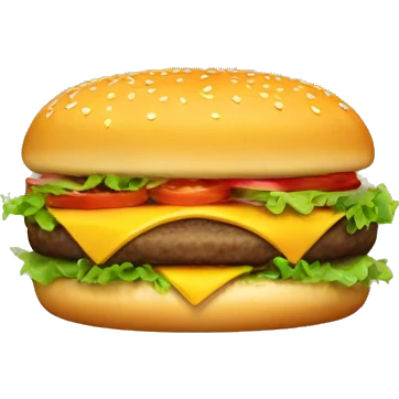 Cheeseburger emoji
