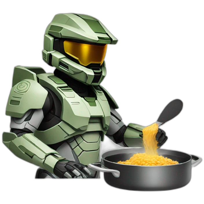 master chief cooking emoji