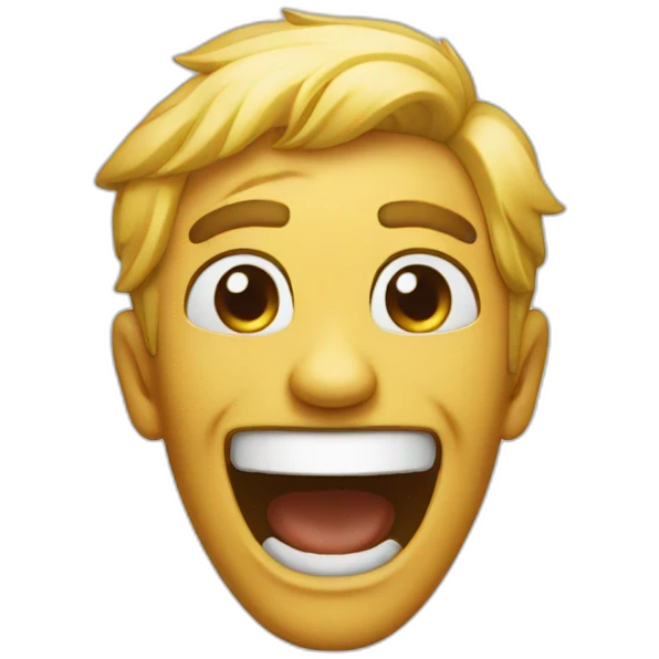 laughing forbidden emoji