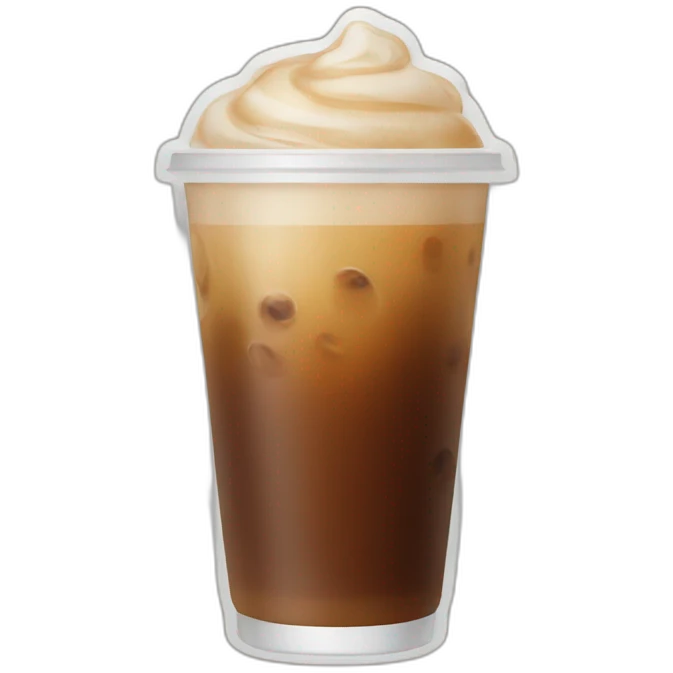 iced coffee emoji