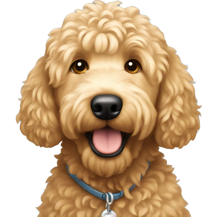 Golden doodle  emoji